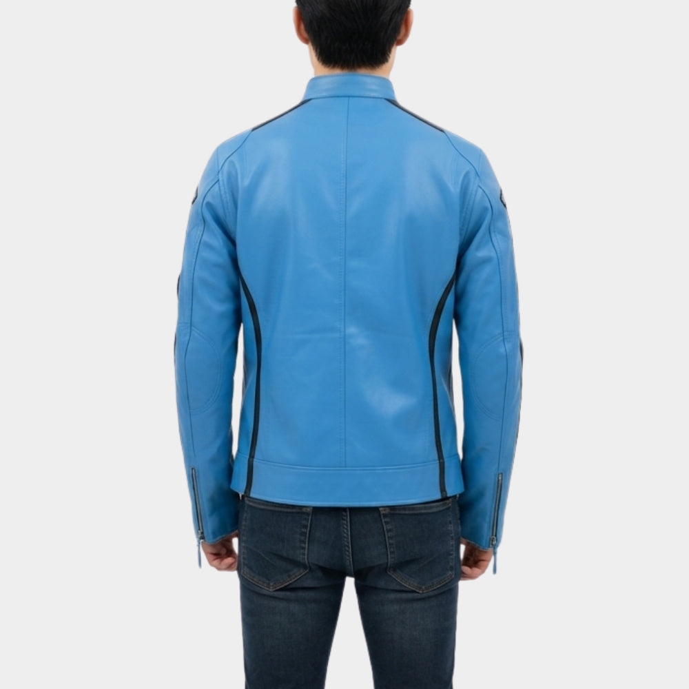 Grandprix Originals Gulf Blue Racing Jacket