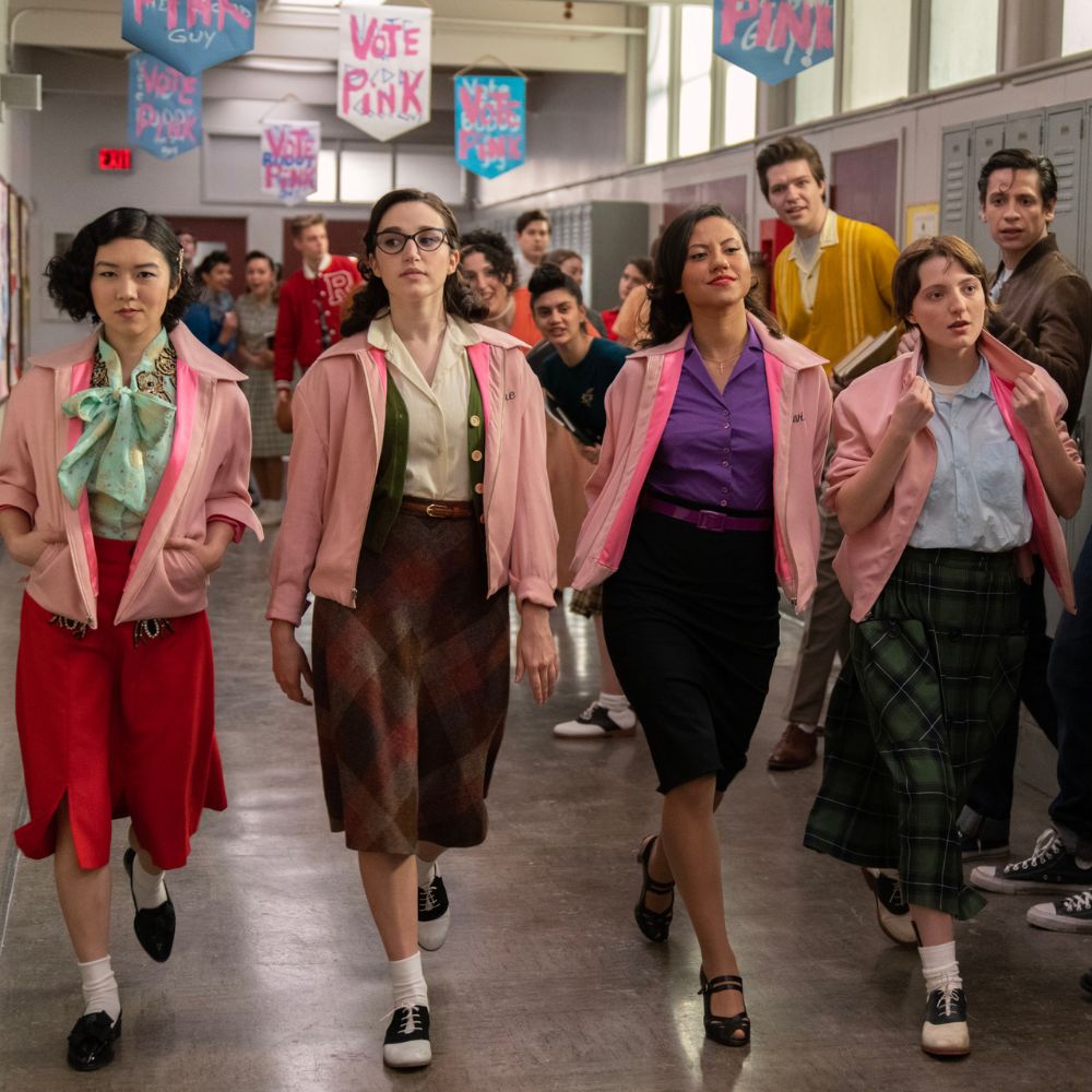 Grease Rise of the Pink Ladies Jacket - Character Front View