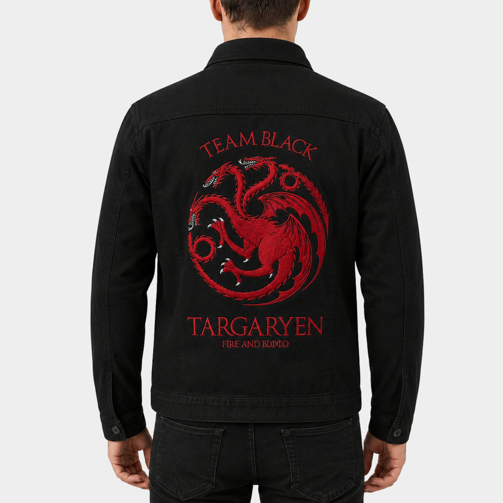 HOD House Targaryen Team Black Jacket