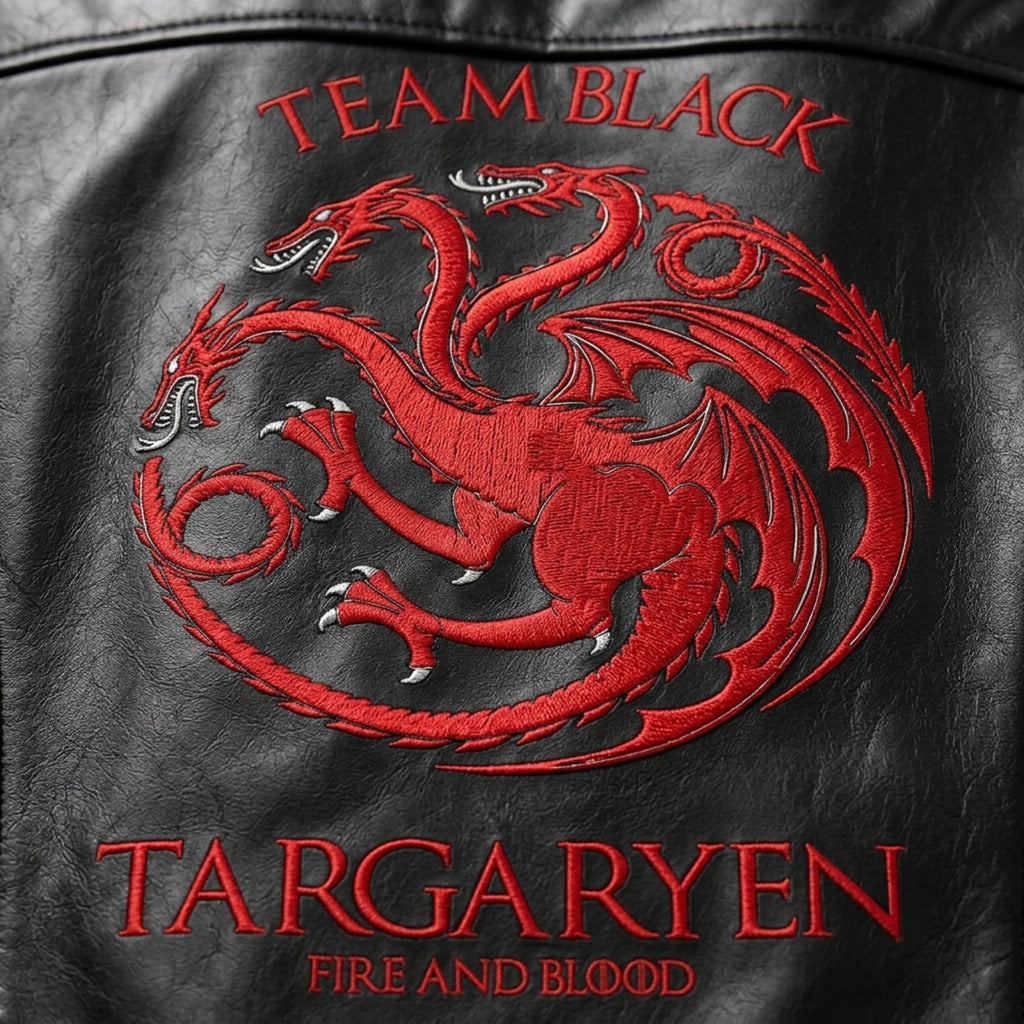 HOD House Targaryen Team Black Jacket