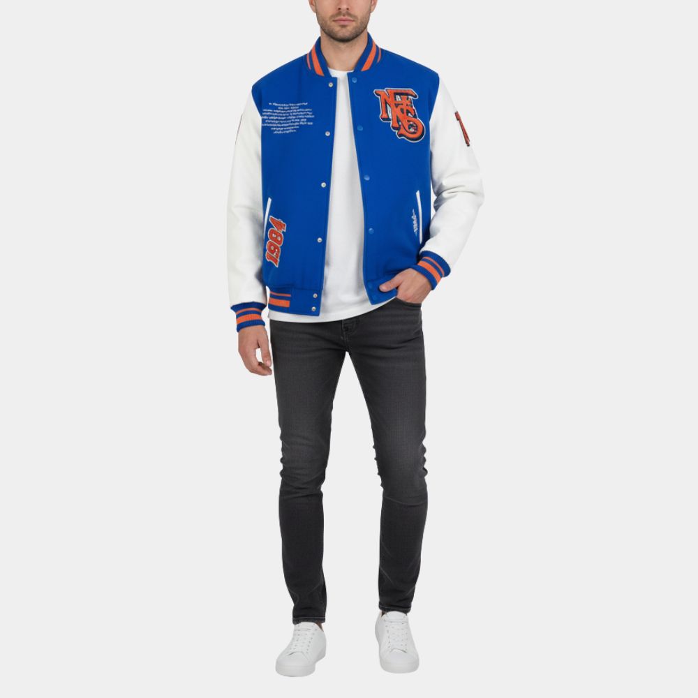 Hall of Fame  Classic Rib Varsity Jacket - Front View