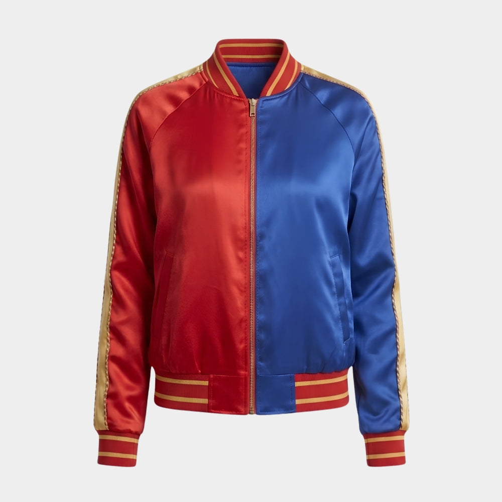 Harley Quinn Satin Jacket
