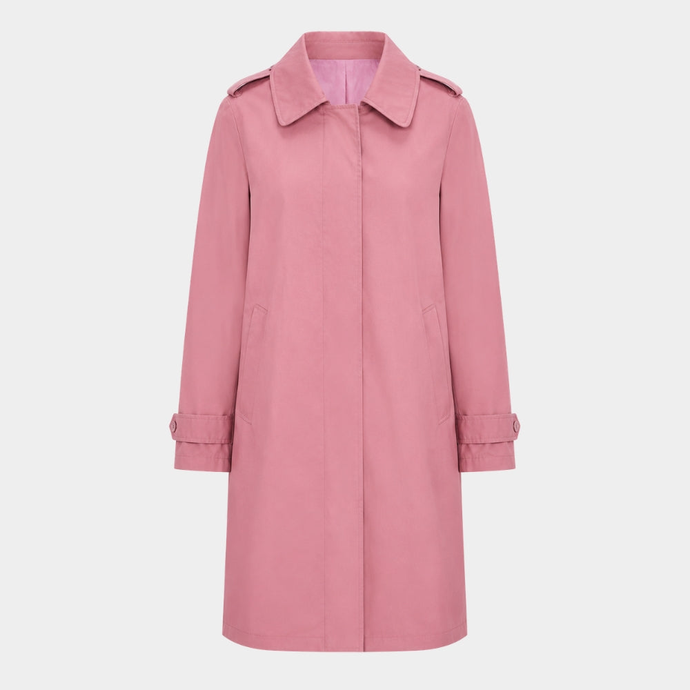 Harry Potter Bel Powley Pink Trench Coat