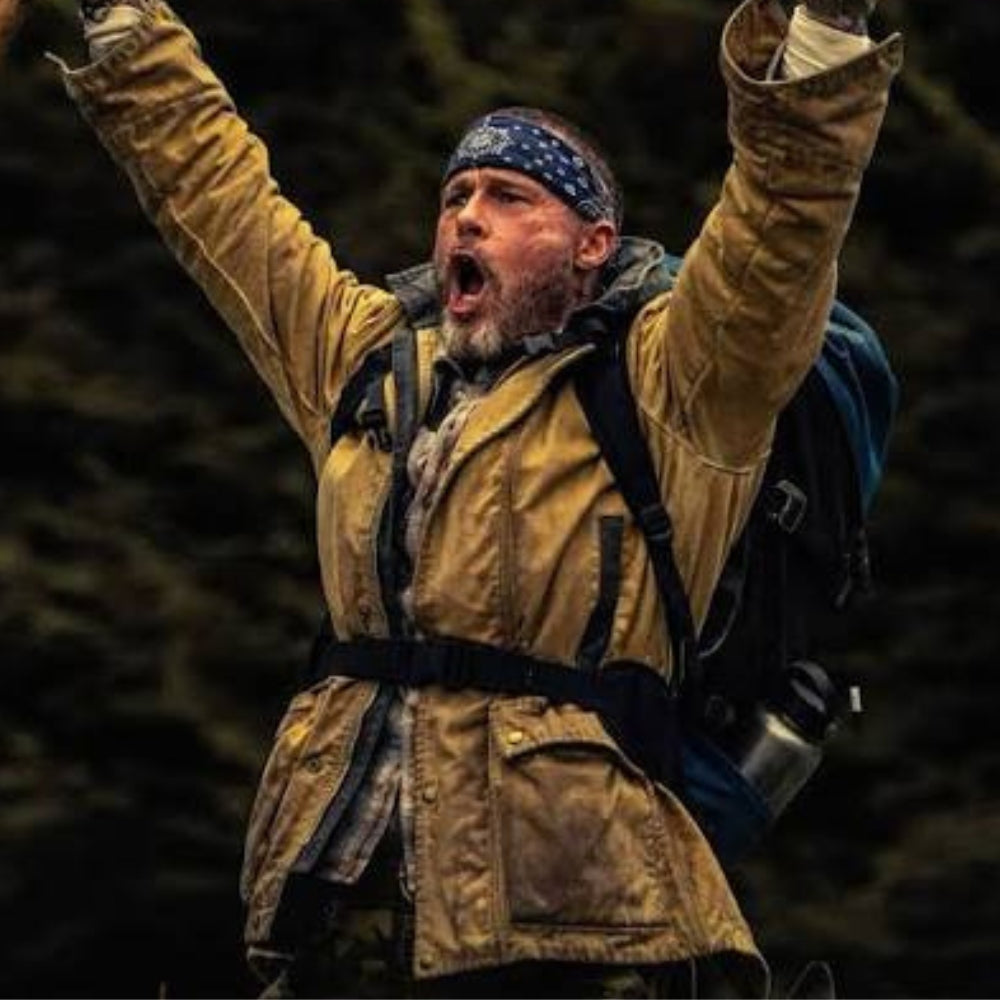 Heart of the Beast Brad Pitt Tan Field Jacket