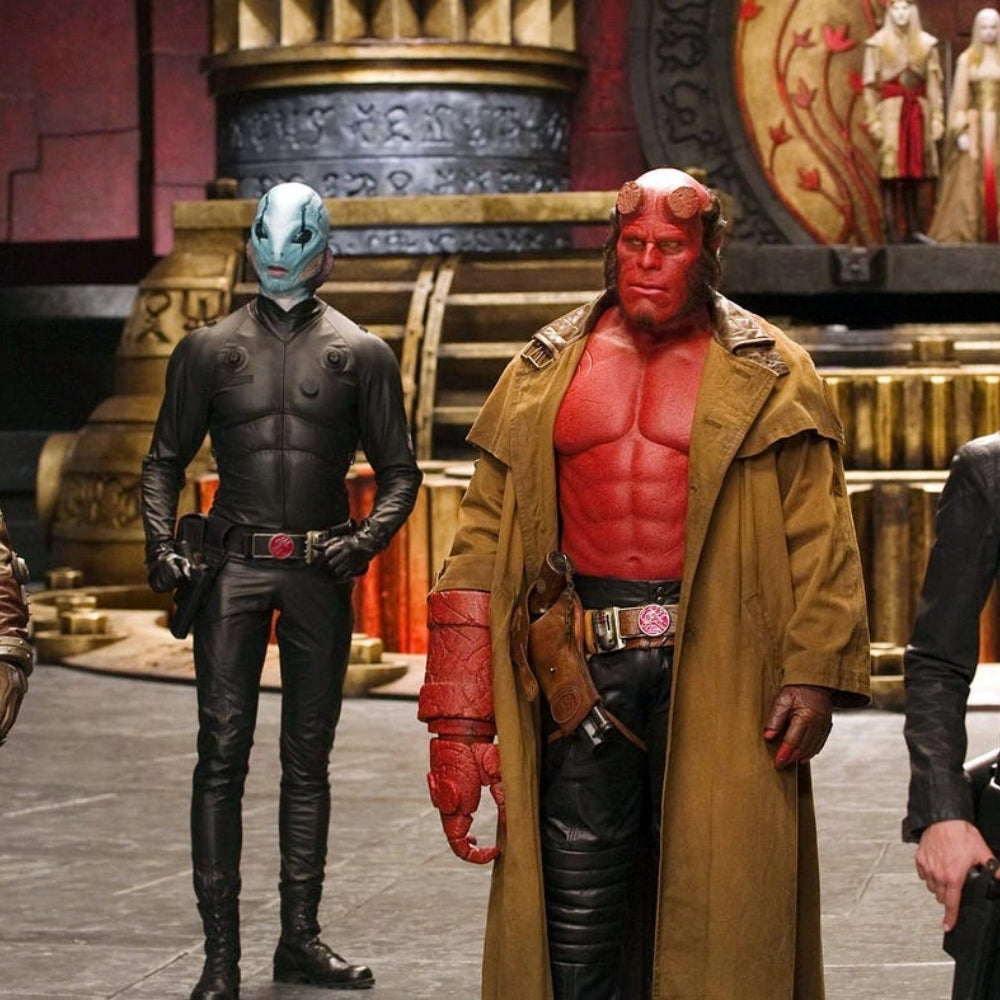 Hellboy The Golden Army Brown Trench Coat
