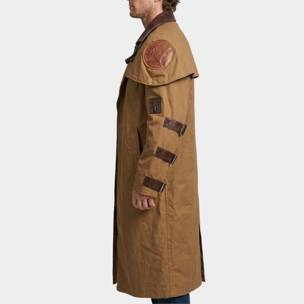 Hellboy The Golden Army Brown Trench Coat