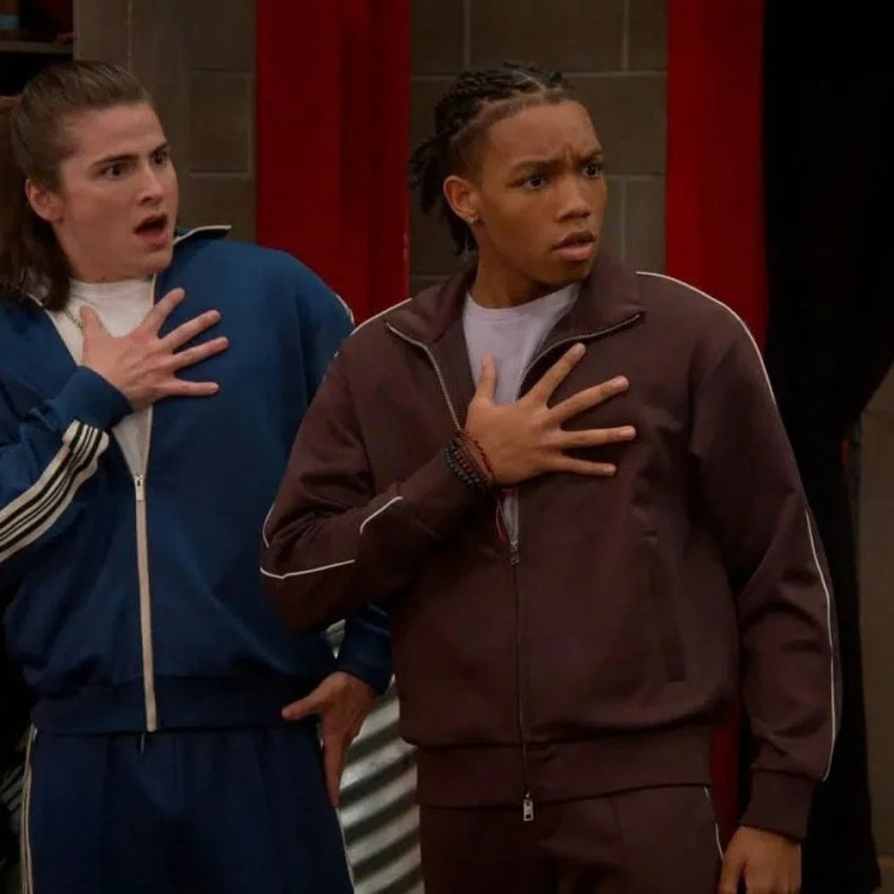 Hollywood Arts Peyton Jackson Brown Track Jacket