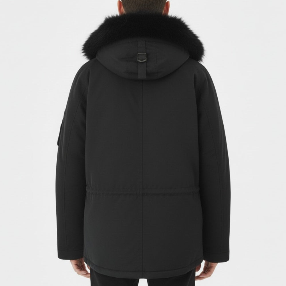 Hound Wolf Squad Black Parka Jacket