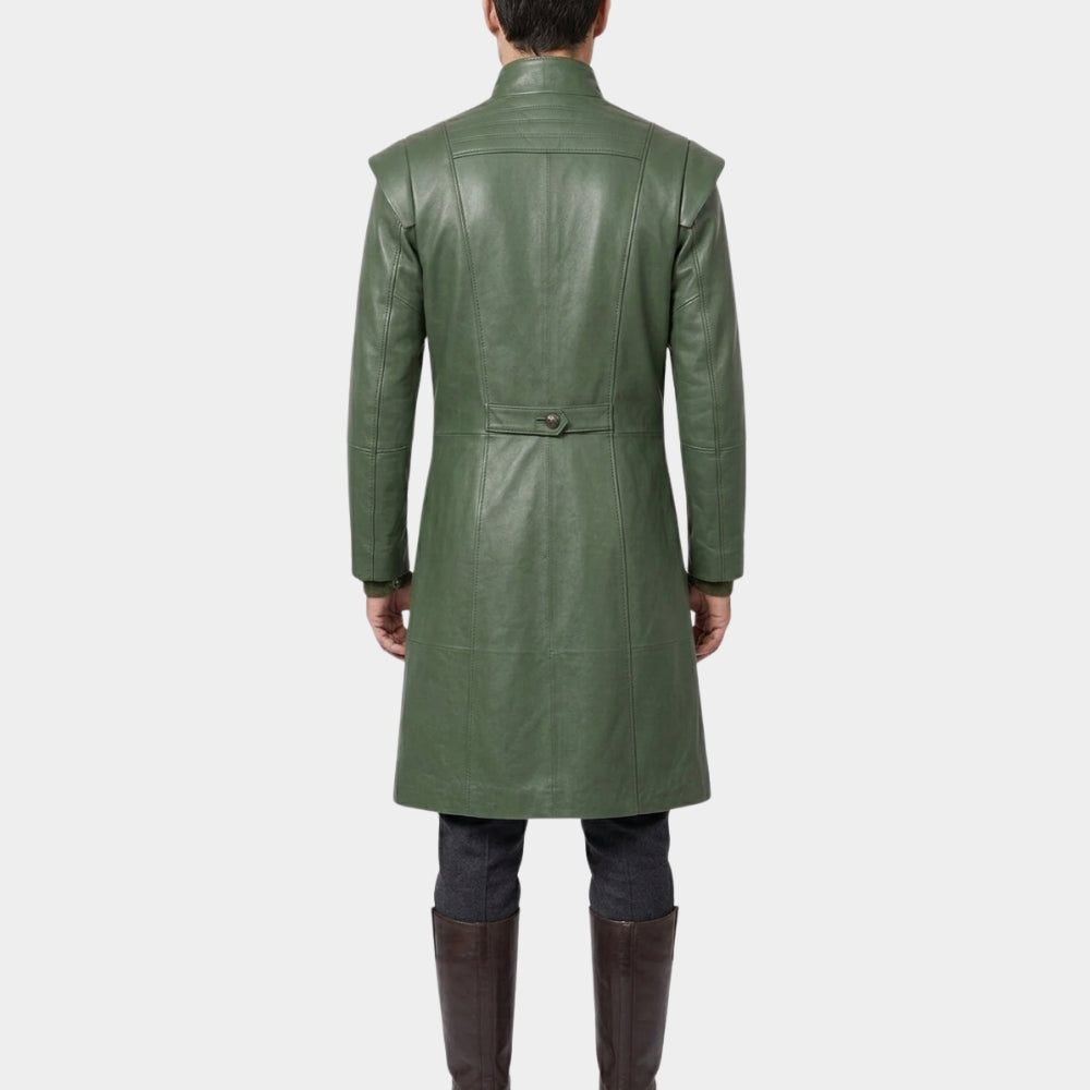 House Of Dragons S03 Lord Ormund Leather Coat
