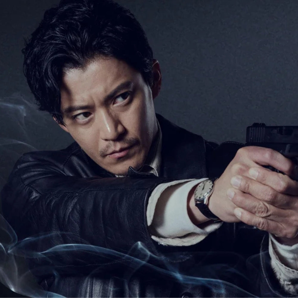 Human Vapor Shun Oguri Black Peacoat
