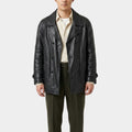 Human Vapor Shun Oguri Black Peacoat