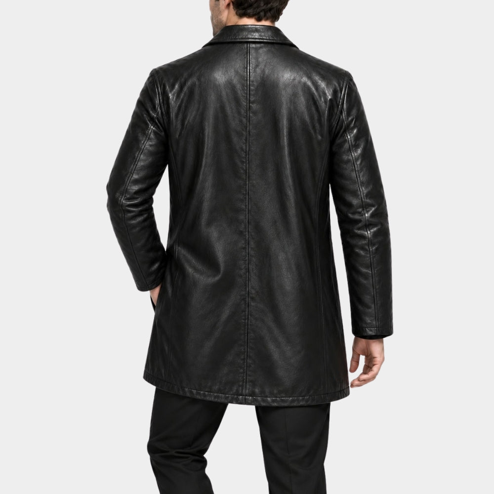 I Play Rocky Sylvester Stallone Black Leather Blazer