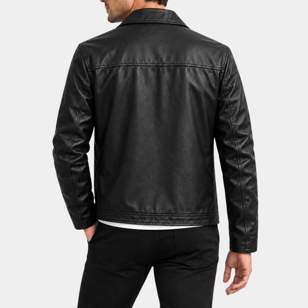 I Play Rocky Sylvester Stallone Black Leather Jacket