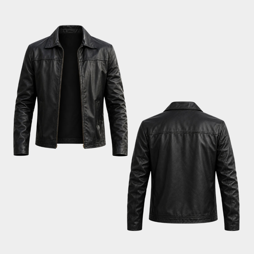 I Play Rocky Sylvester Stallone Black Leather Jacket