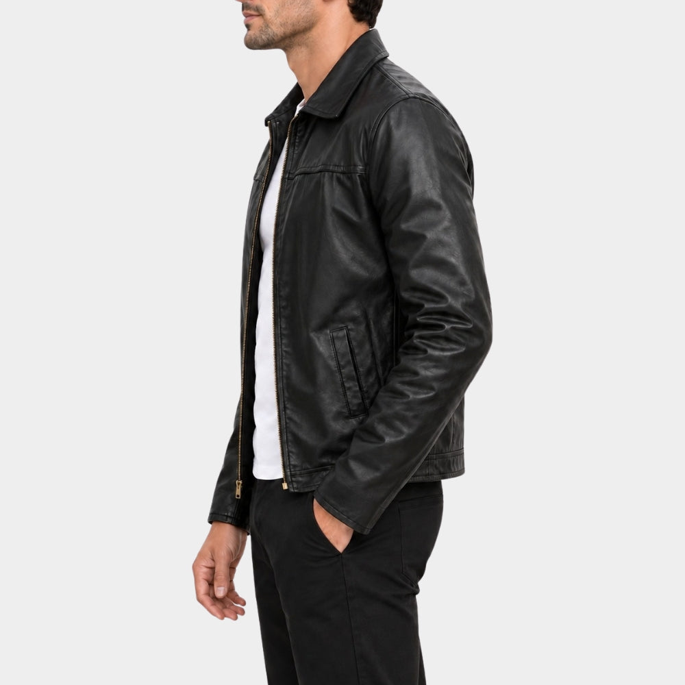 I Play Rocky Sylvester Stallone Black Leather Jacket