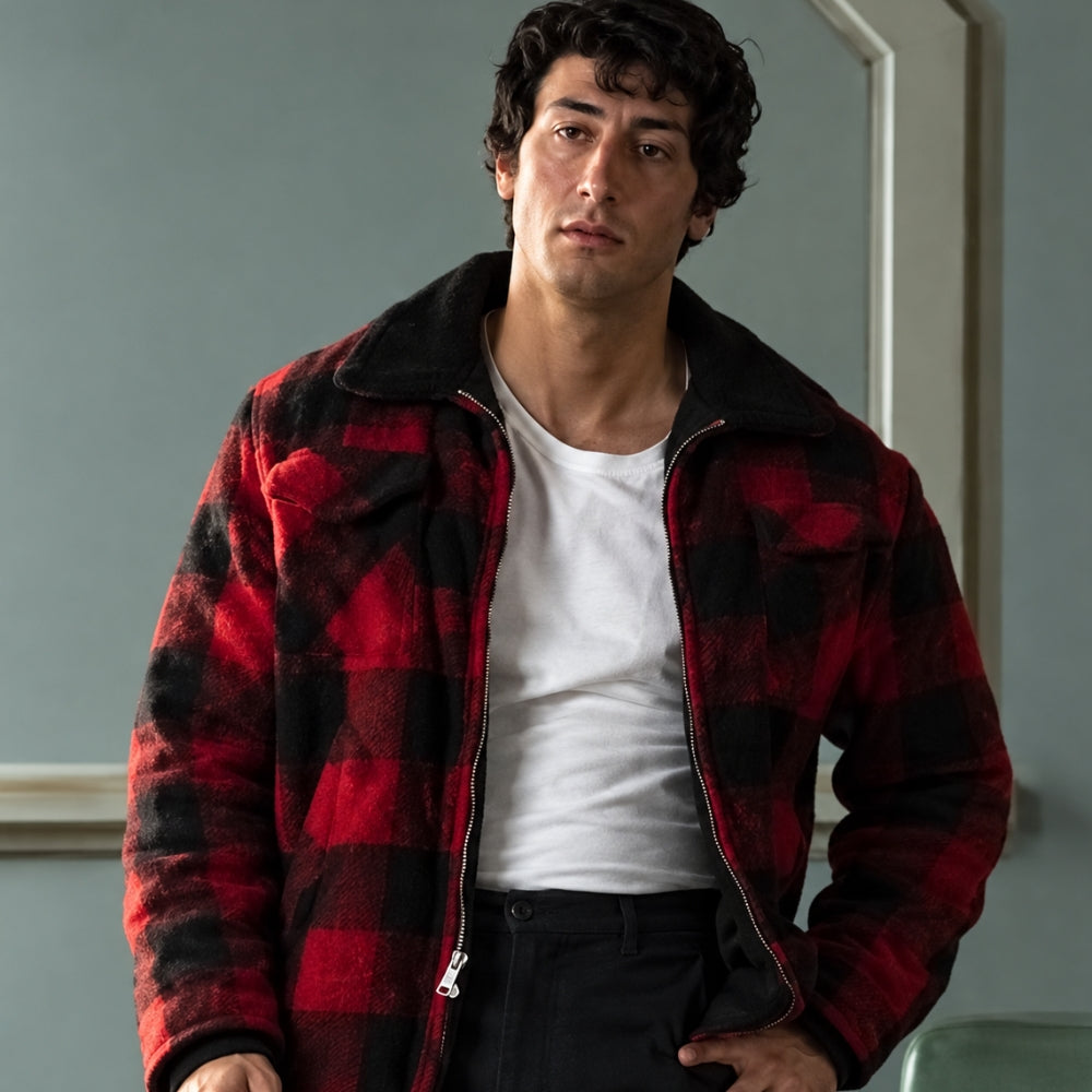 I Play Rocky Sylvester Stallone Red Plaid Jacket