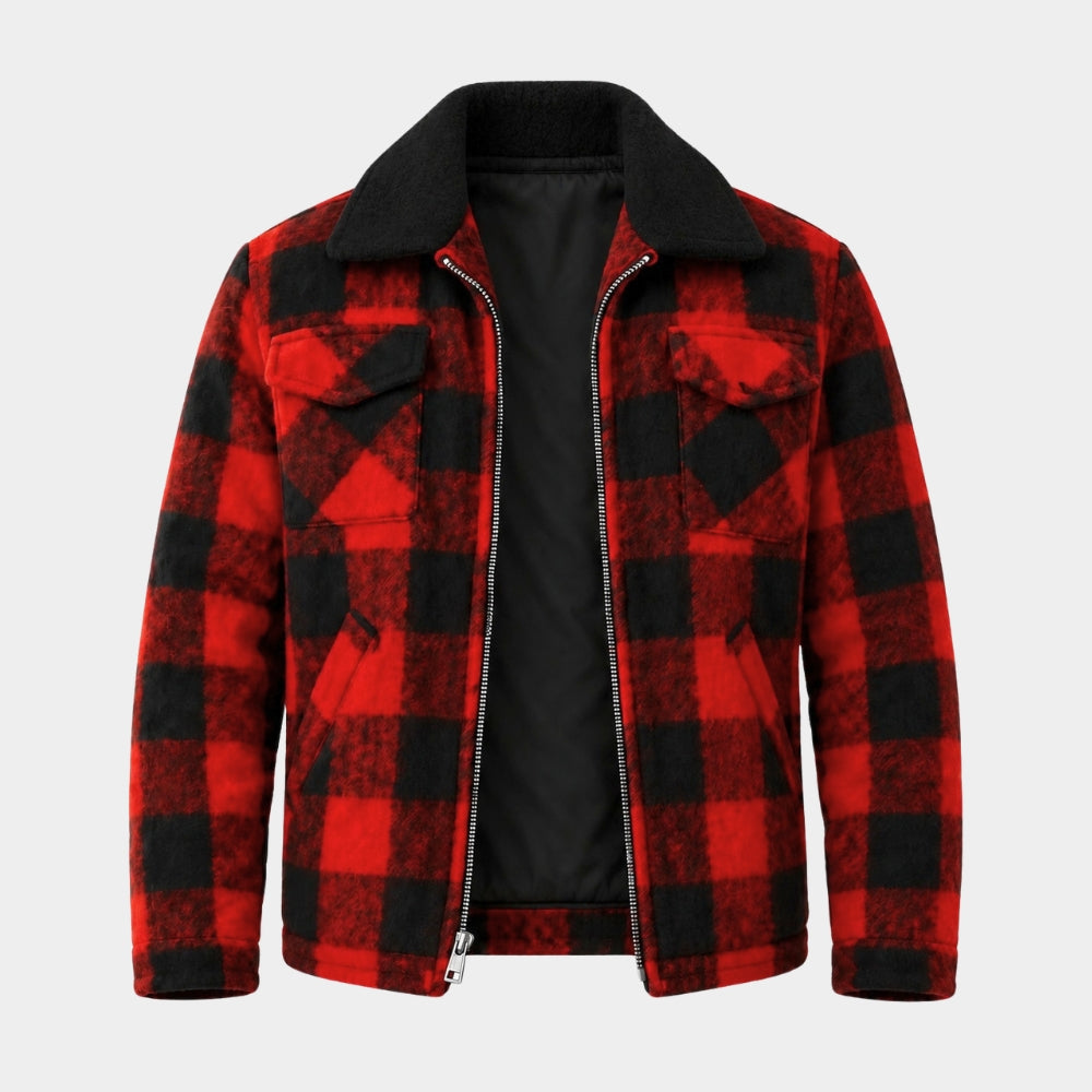 I Play Rocky Sylvester Stallone Red Plaid Jacket