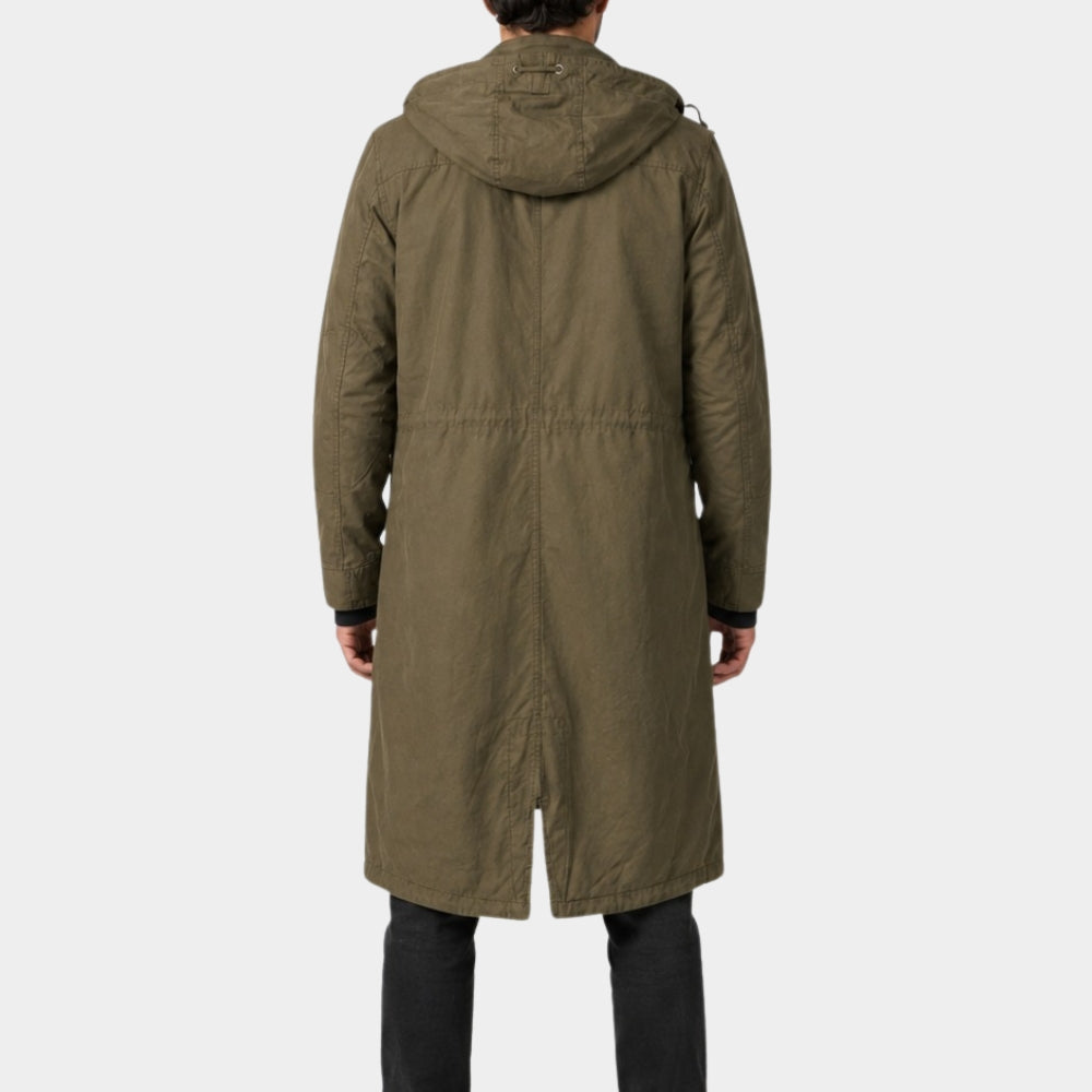 Jason David Frank Military Parka Coat
