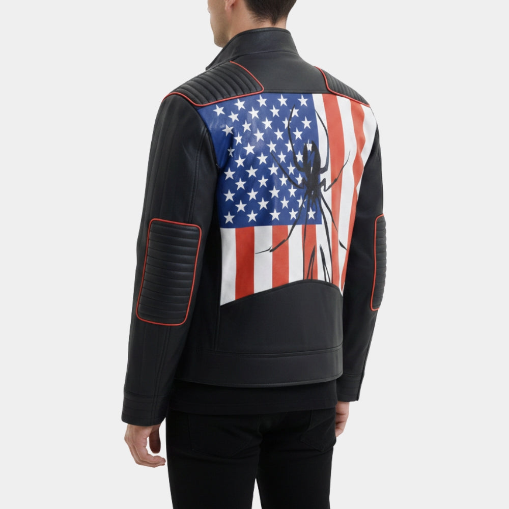 Jetstar’s My Chemical Romance Ray Toro Danger Days Black Cotton Jacket - Back View