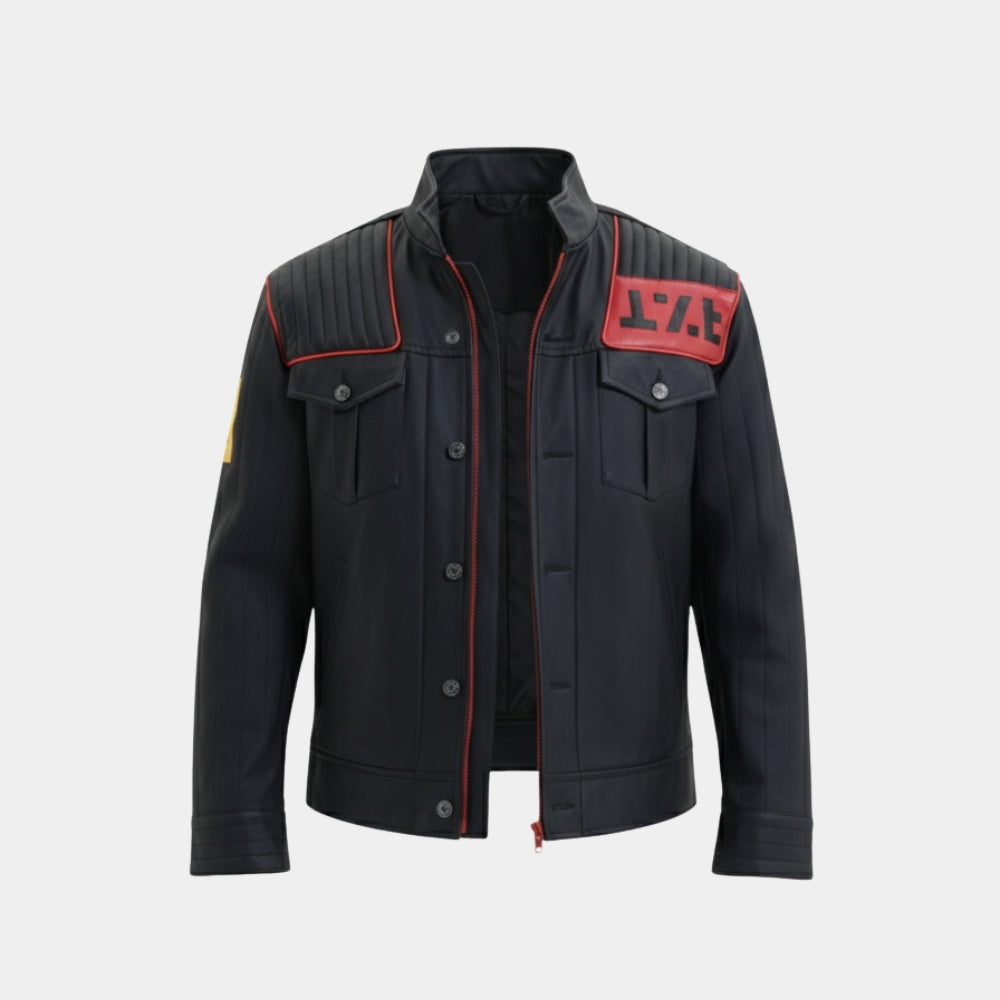 Jetstar’s  My Chemical Romance Ray Toro Danger Days Black Cotton Jacket - Mannequin Front View