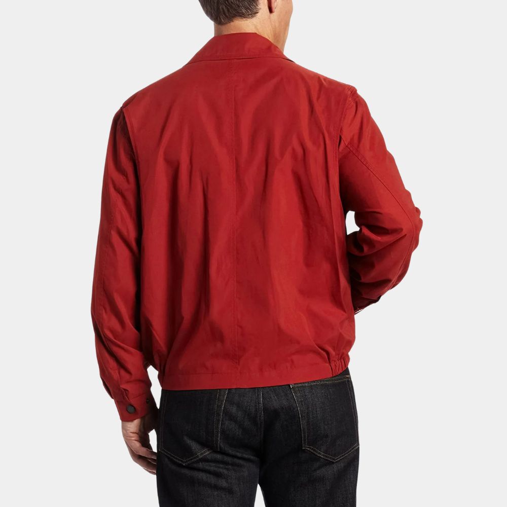 Jim Stark Rebel Without a Cause James Dean Harrington Jacket - Back View