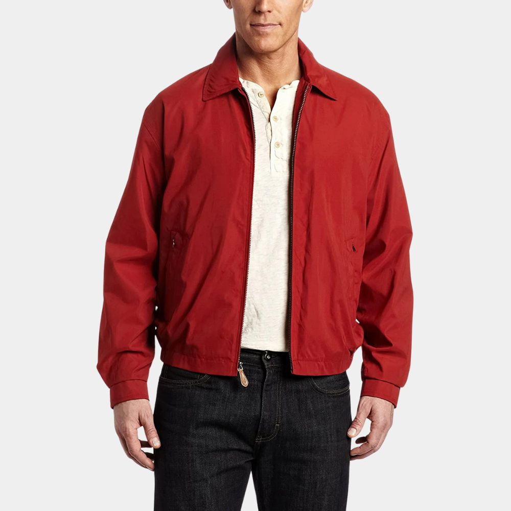 Jim Stark Rebel Without a Cause James Dean Harrington Jacket - Front View