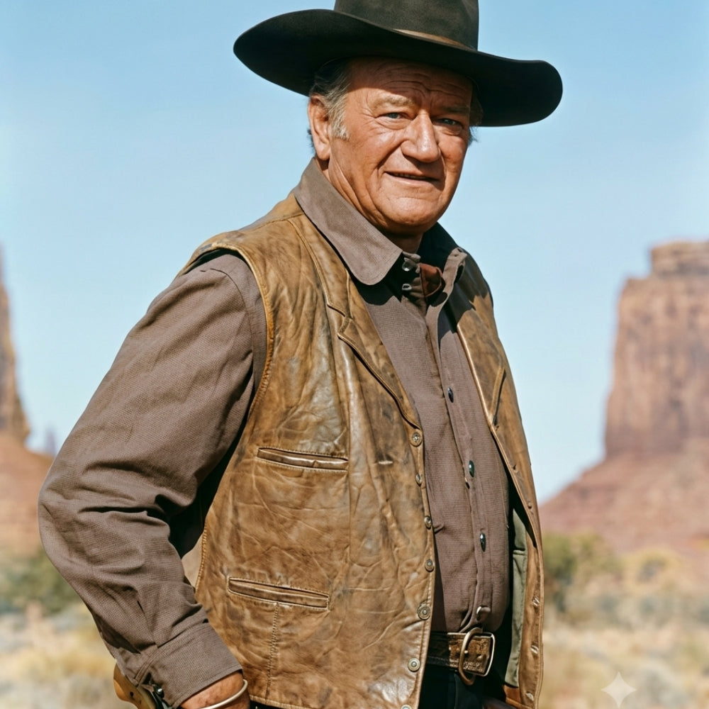 John Wayne Cowboy Vest