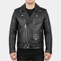 Judas Iscariot  Norman Reedus Biker Leather Jacket worn in Lady Gagy Judas Music Video - Front View