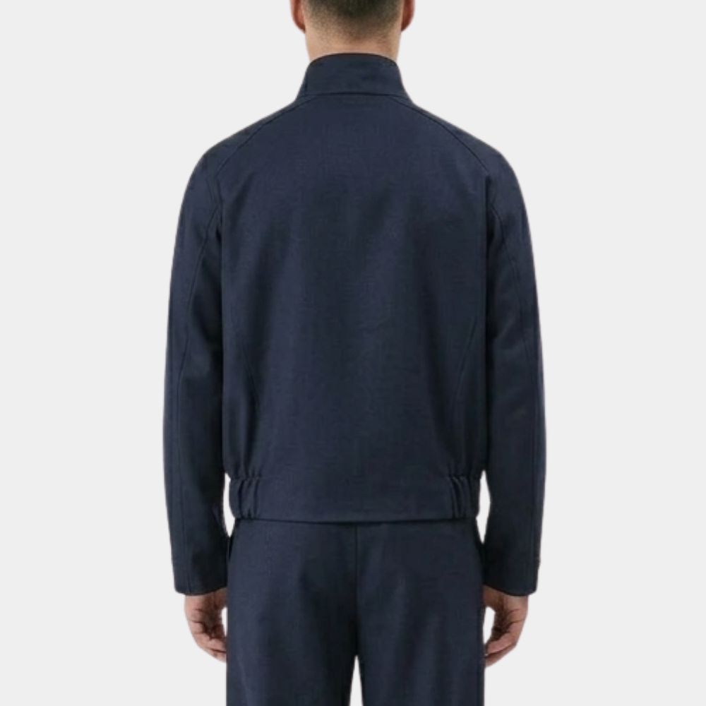 Jujutsu Kaisen Sorcerer aka Geto Gojo Blue Cotton Jacket - Back View