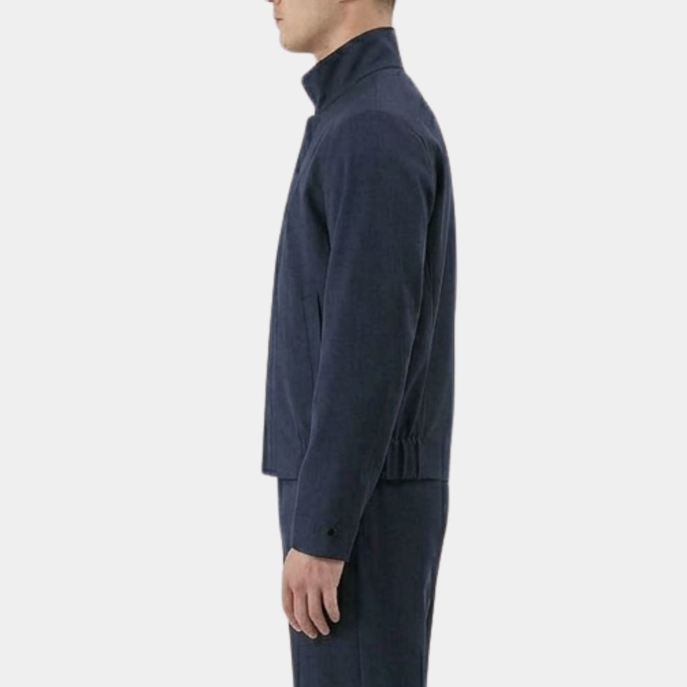 Jujutsu Kaisen Sorcerer aka Geto Gojo Blue Cotton Jacket - Side View