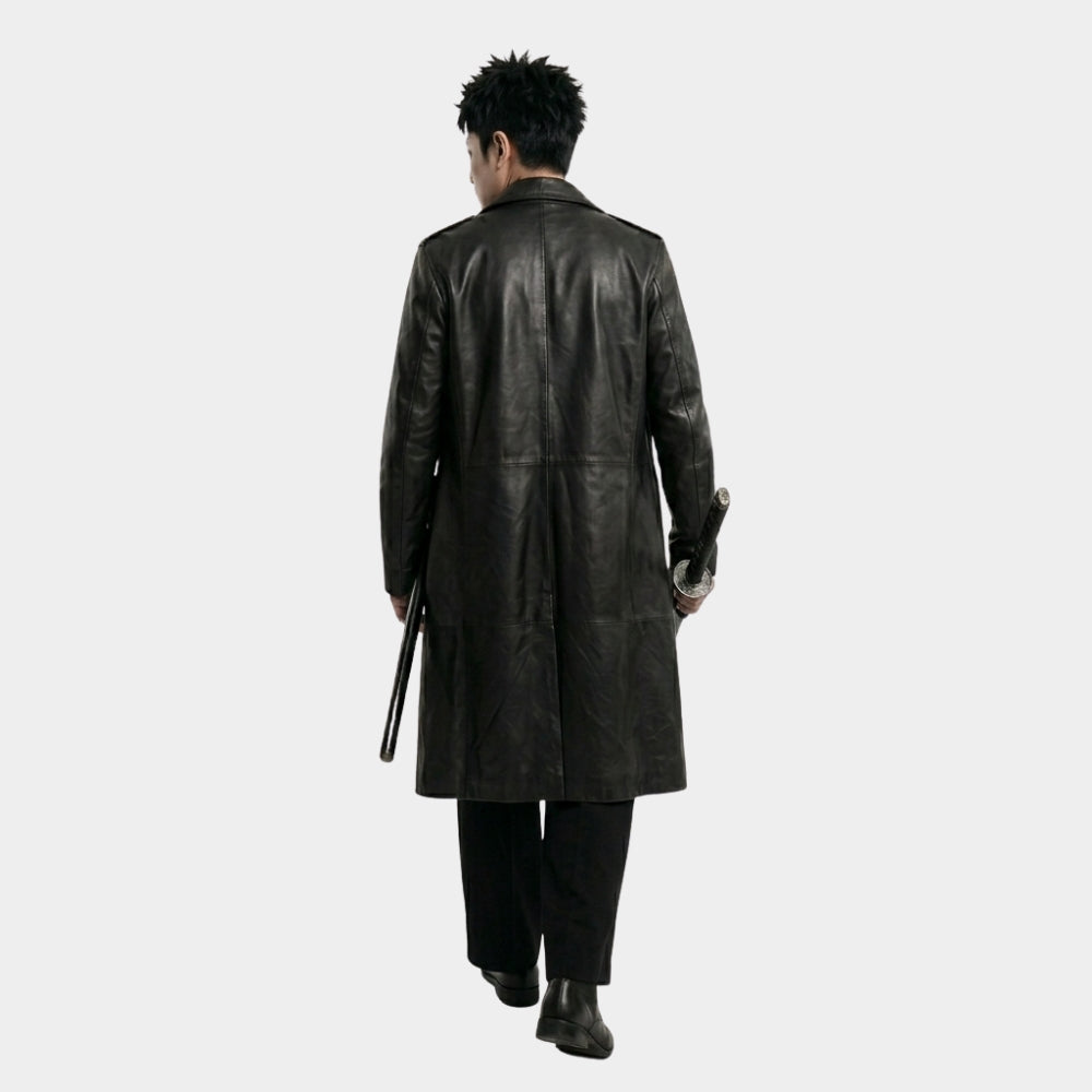 Kagurabachi Chihiro Rokuhira Leather Coat