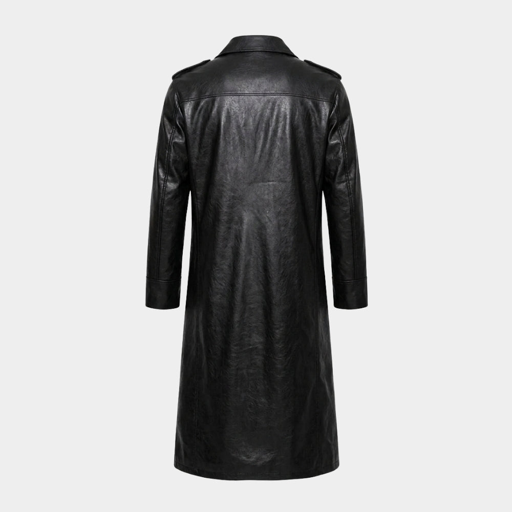 Kagurabachi Chihiro Rokuhira Leather Coat