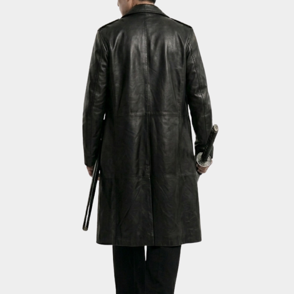 Kagurabachi Chihiro Rokuhira Leather Coat