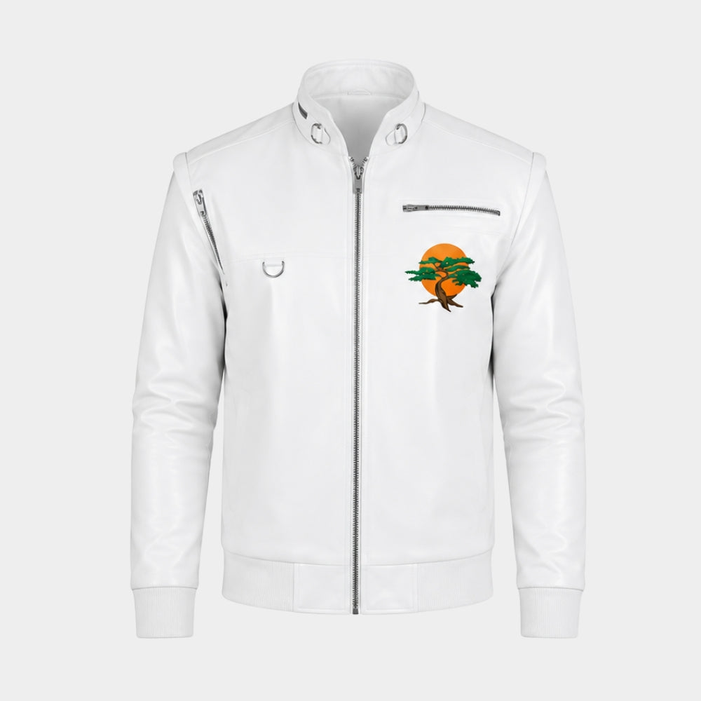 Karate Kid Miyagi Do Leather Jacket