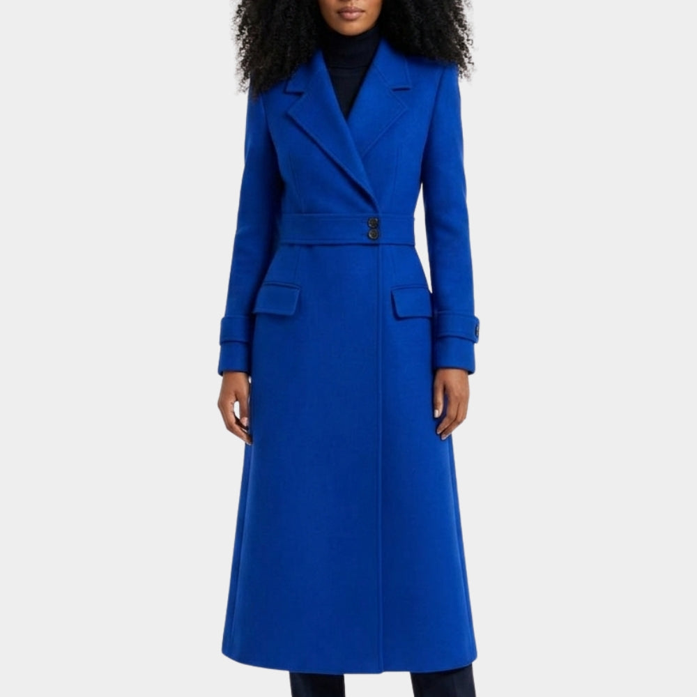 Kate Middleton Royal Blue Long Coat