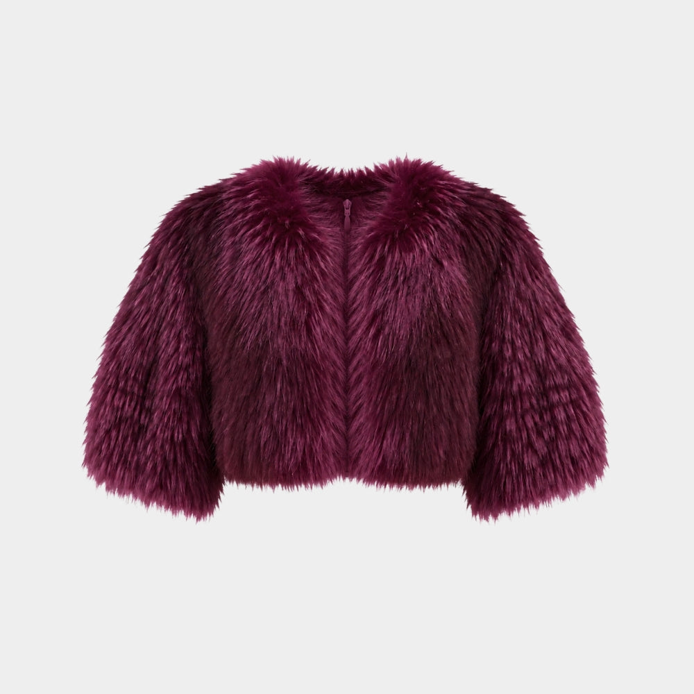 Kill Jackie Catherine Jones Faux Fur Jacket