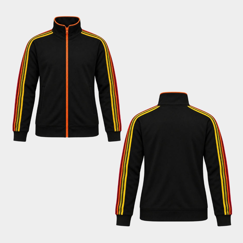 Kill Jackie Catherine Jones Multi Striped Track Jacket