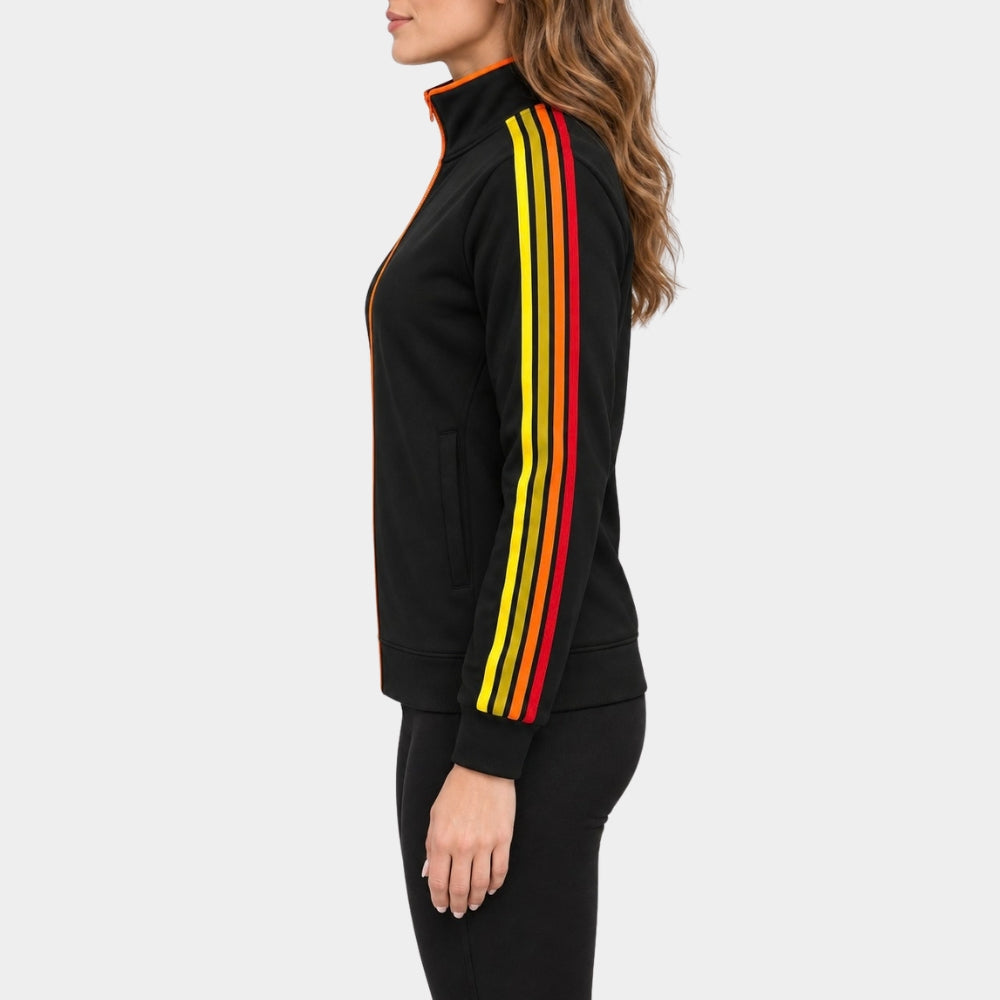 Kill Jackie Catherine Jones Multi Striped Track Jacket