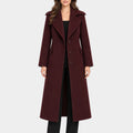 Kill Jackie Catherine Zeta Maroon Long Coat