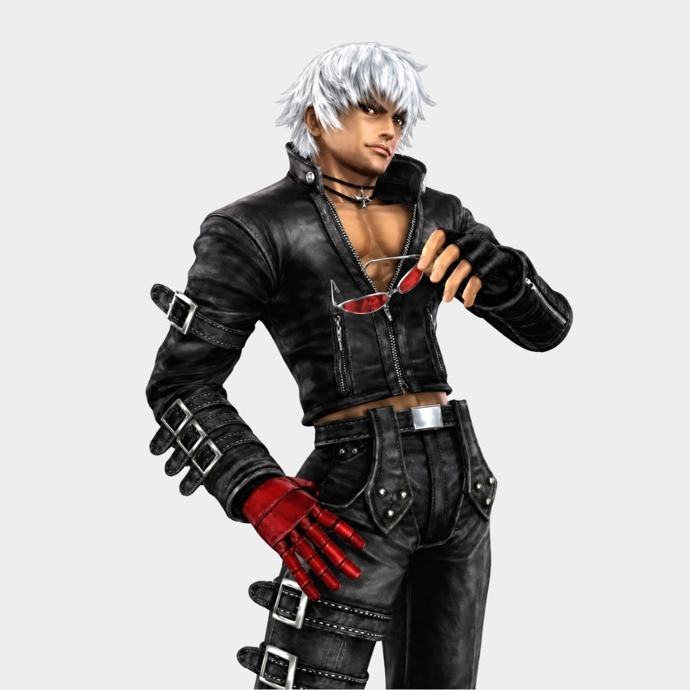King of Fighters 99 K’ Leather Jacket