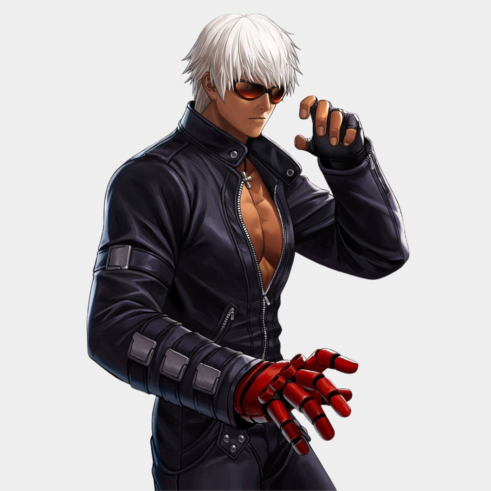King of Fighters 99 K’ Leather Jacket