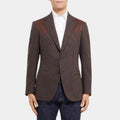 Kingsman Agent Whiskey Grey Blazer - Front View