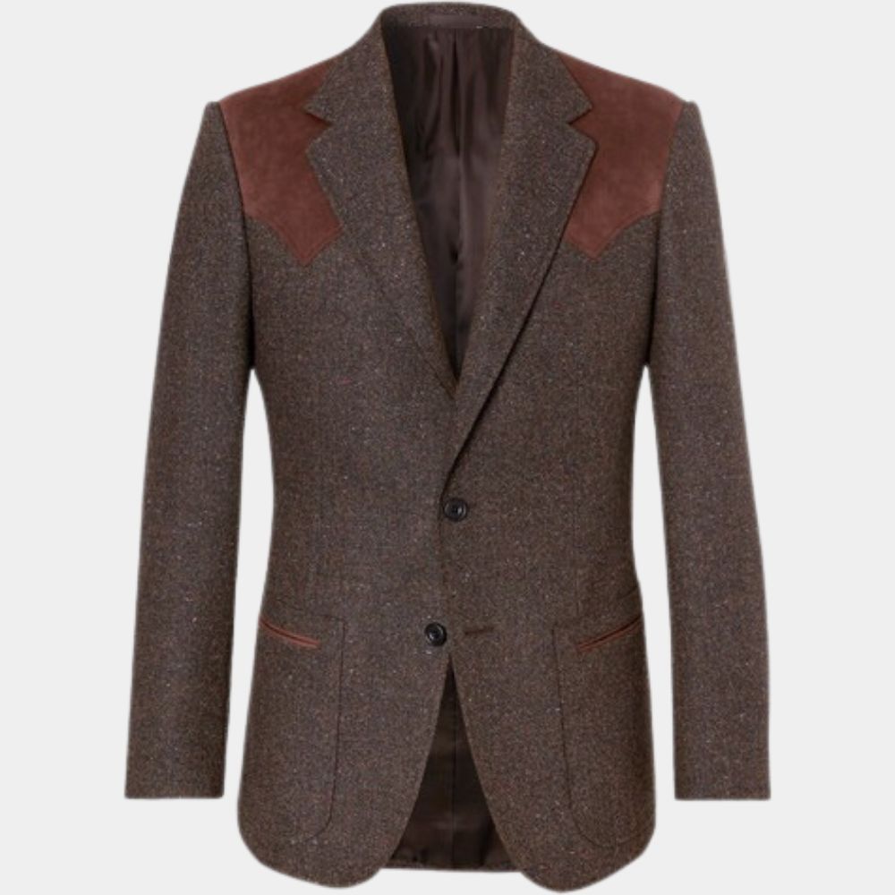 Kingsman Agent Whiskey Grey Blazer - Mannequin Front View