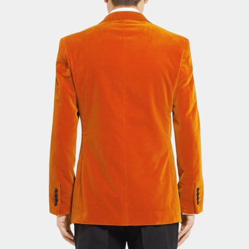 Kingsman  The Golden Circle Colin Firth Orange Jacket - Back View