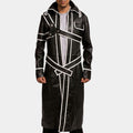 Kirito  Sword Art Online Kazuto Kirigaya Leather Coat - Front View