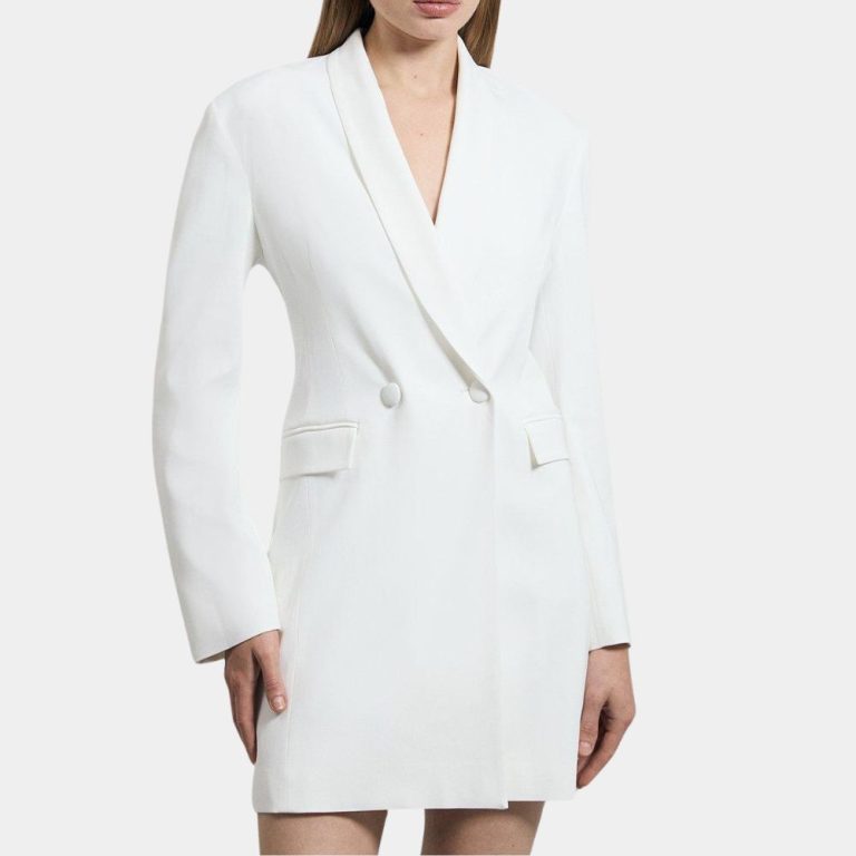 Woman's White Formal Blazer