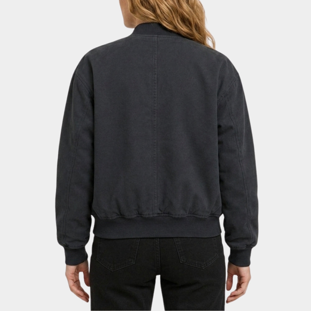Klara and the Sun Jenna Ortega Black Bomber Jacket