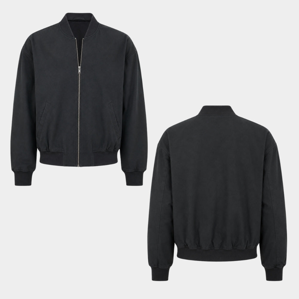 Klara and the Sun Jenna Ortega Black Bomber Jacket