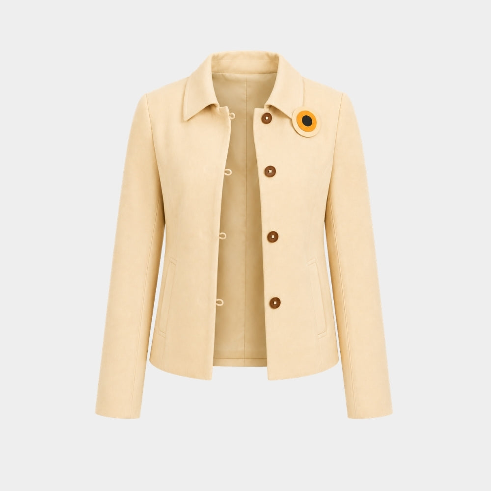 Klara and the Sun Natasha Lyonne Beige Jacket
