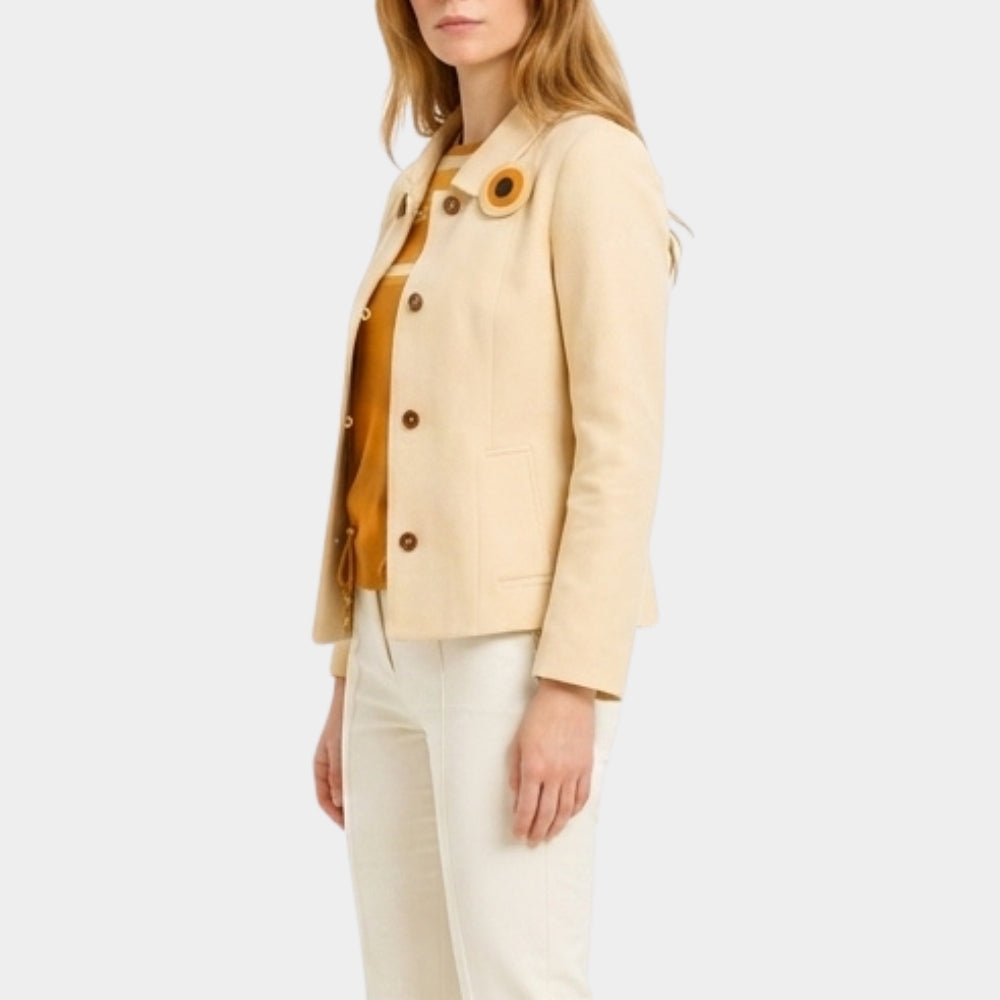 Klara and the Sun Natasha Lyonne Beige Jacket